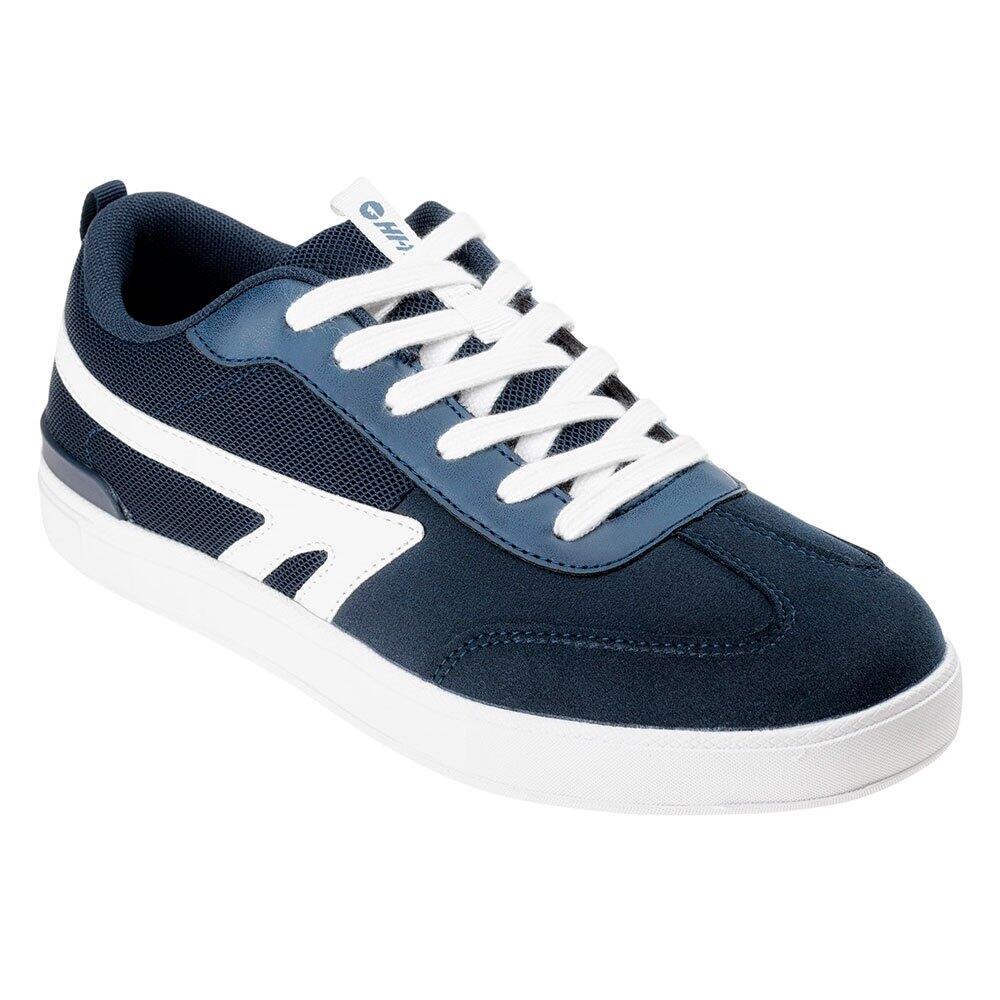 HI-TEC Heren Bozero Trainers (Marine / Wit)