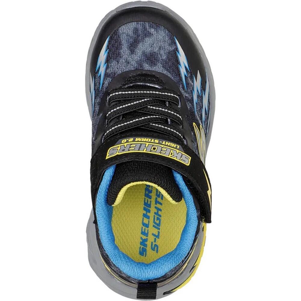 Boys Light Storm 2.0 Trainers (Black) 4/5