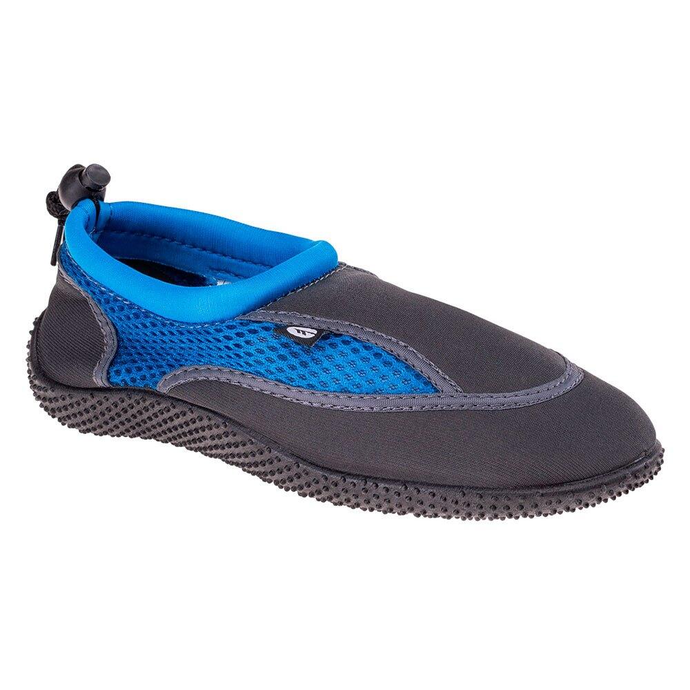 Hi-tec - Chaussures Aquatiques Reda Enfant (fer Forgé / Bleu) - Sandales Piscine - Bleu|gris - 40 - Decathlon