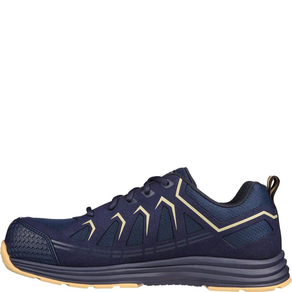 Mens Malad II Safety Trainers (Navy/Tan) 2/5