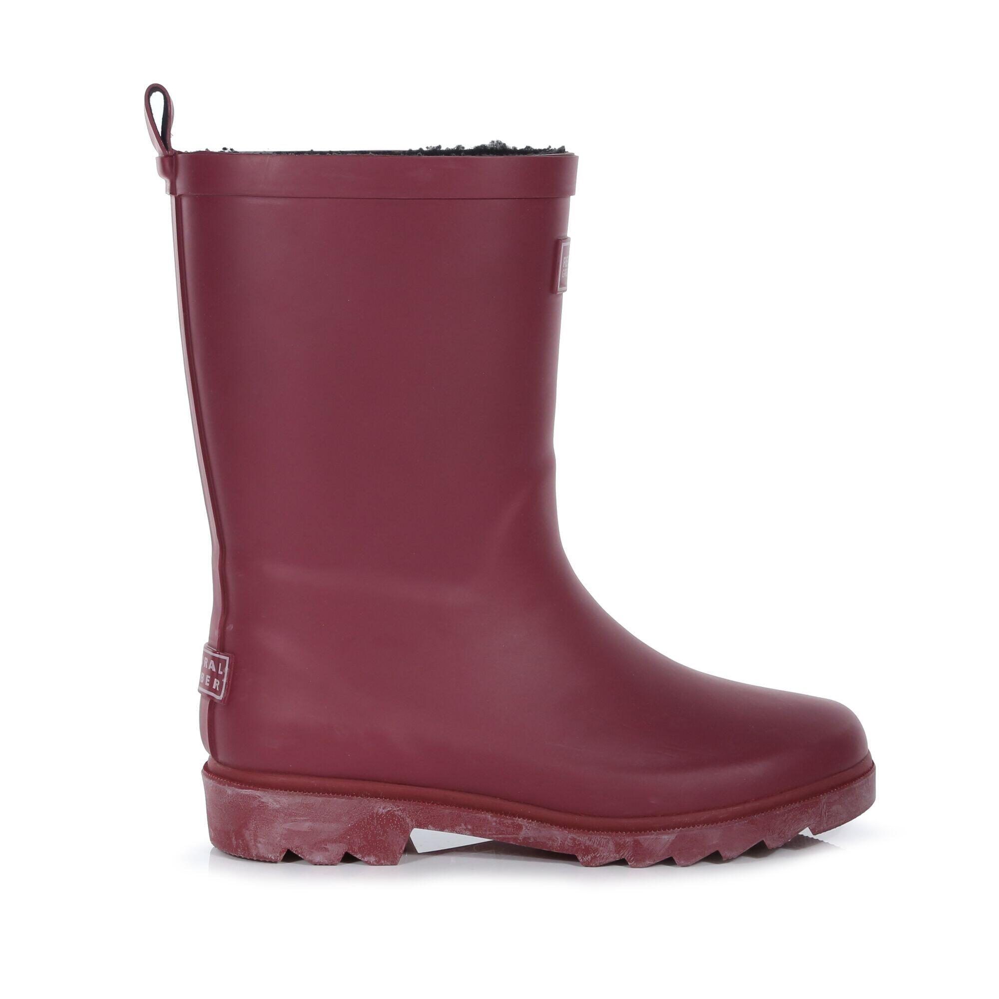 Childrens/Kids Fairweather Wellington Boots (Raspberry Radiance) 3/5