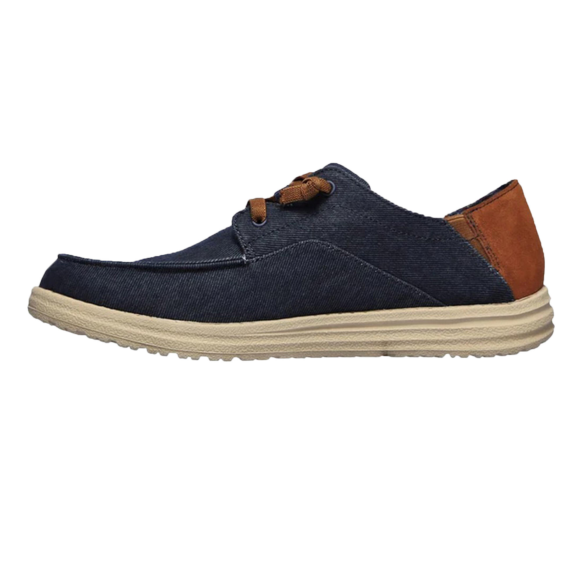 Mens Melson Planon Suede Casual Shoes (Navy) 2/5