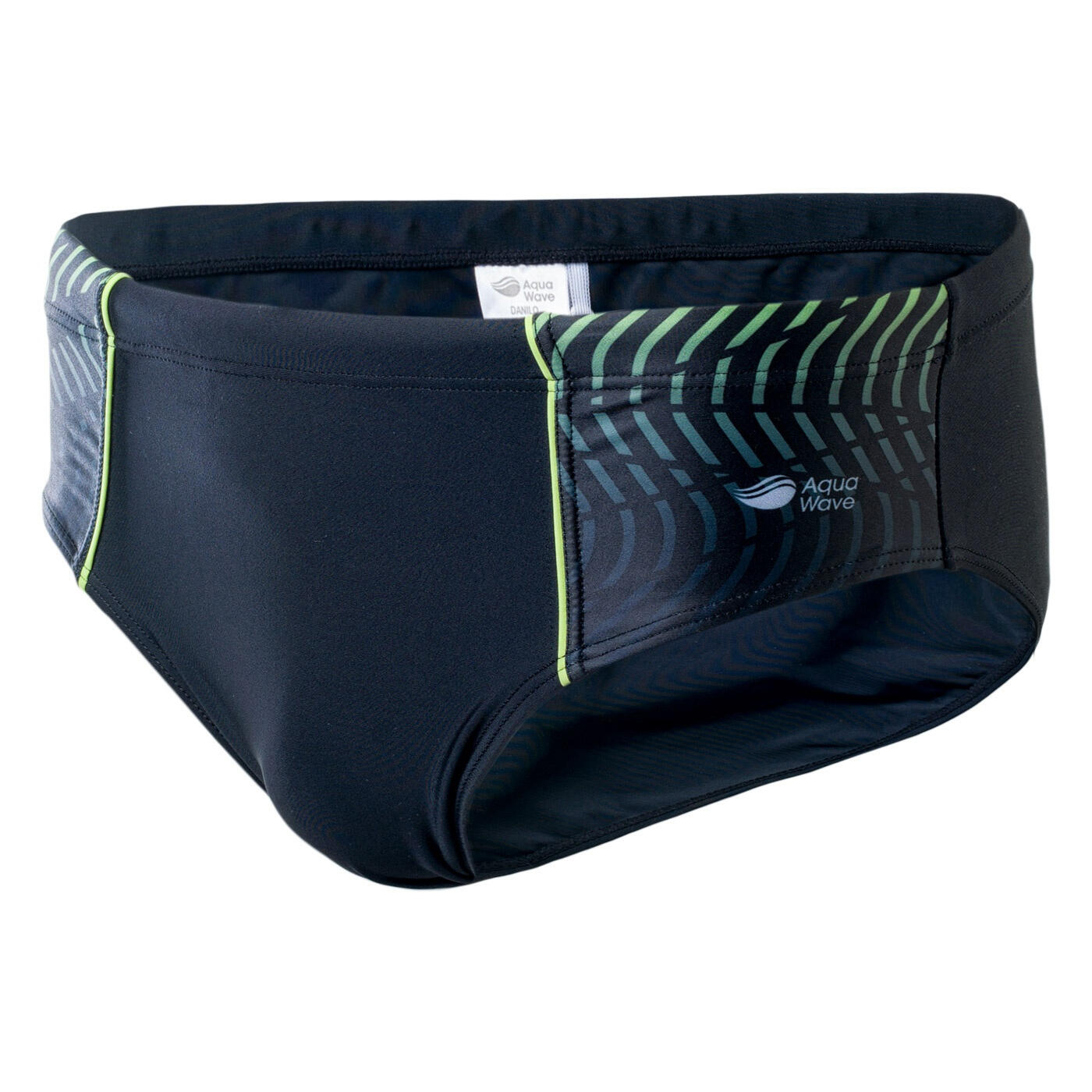 Costume Bermuda Stampa Mare Uomo Aquawave Danilo Nero 3/3