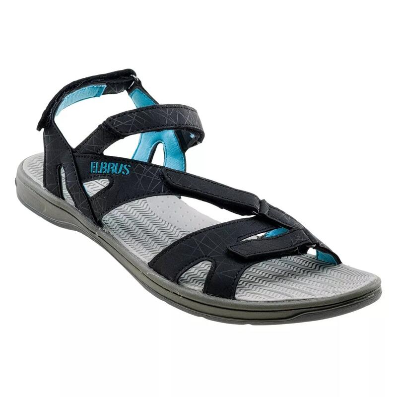 Sandales LAREN Femme (Noir / Bleu clair)