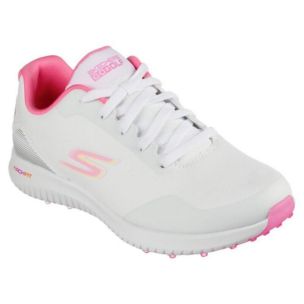 SKECHERS Womens/Ladies Go Golf Max 2 Golf Shoes (White/Multicoloured)