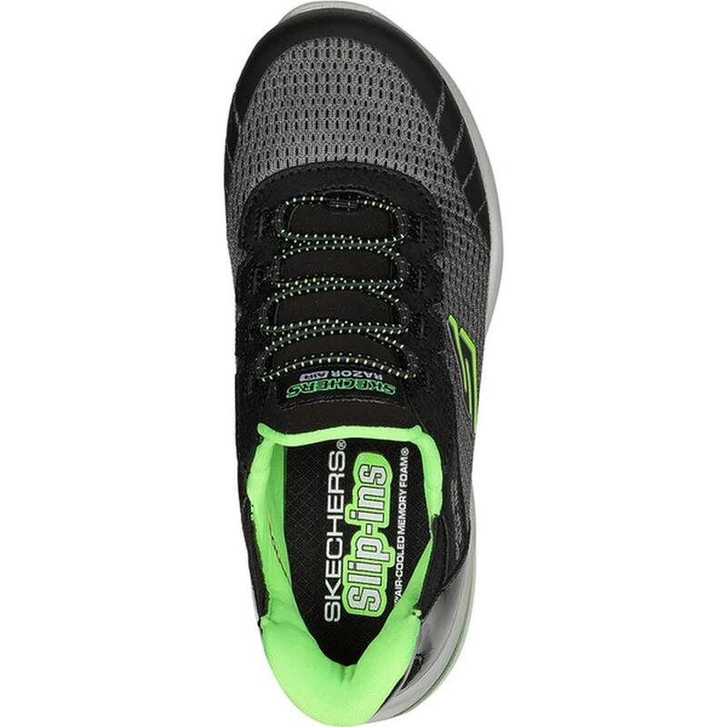 Baskets RAZOR AIR HYPERBRISK Garçon (Charbon / Noir)