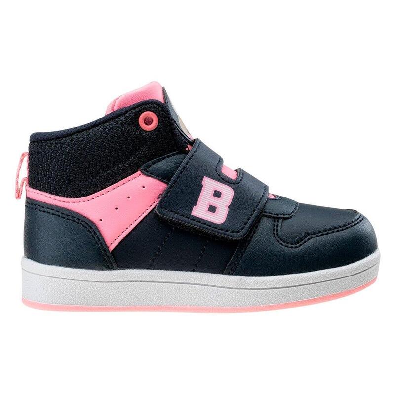 Kinderen/Kinderen Bardo Casual Trainers (Marine / Roze)