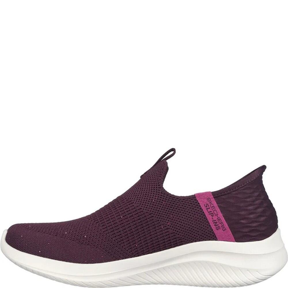 Womens/Ladies Ultra Flex 3.0 Trainers (Wine) 2/5