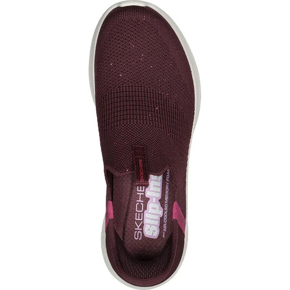 Womens/Ladies Ultra Flex 3.0 Trainers (Wine) 4/5