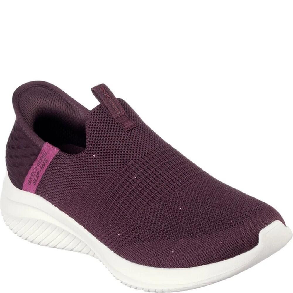 SKECHERS Womens/Ladies Ultra Flex 3.0 Trainers (Wine)