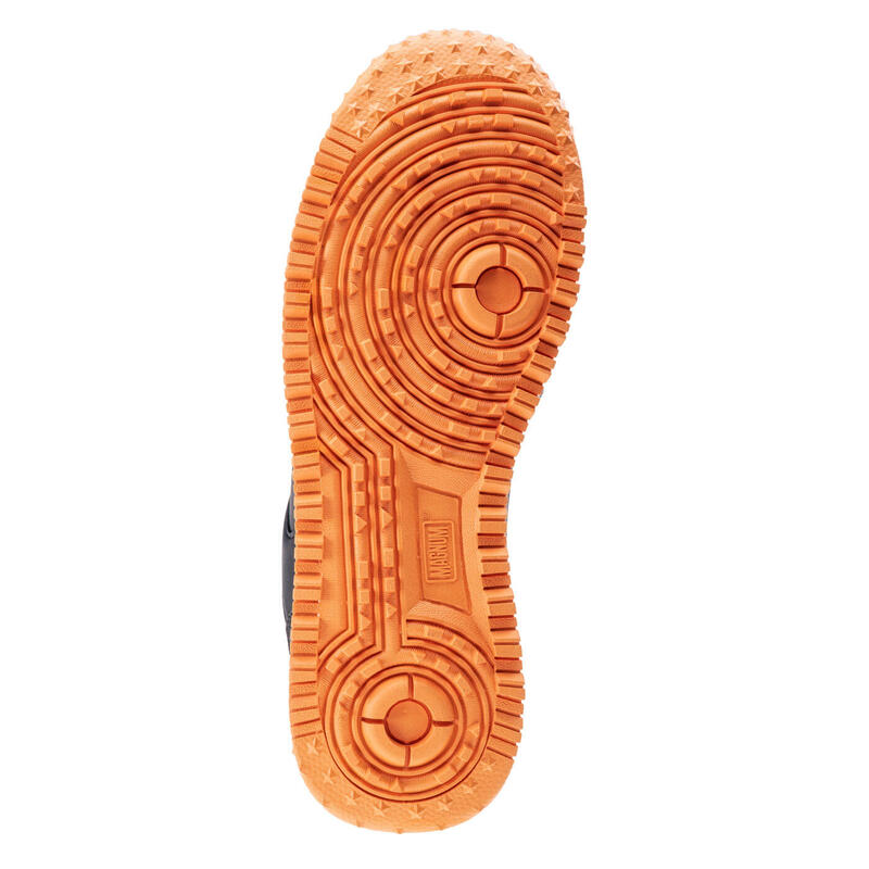 Heren Madson II laag uitgesneden sportschoenen (Zwart/Oranje)