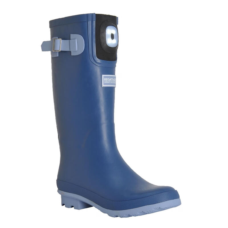 Stivali Di Gomma LED Donna Regatta Fairweather Shine Blu Ardesia