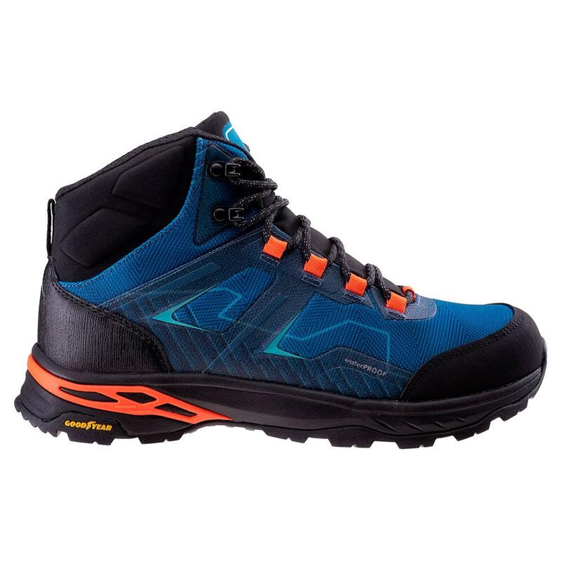 Chaussures de randonnée ENDEWA Homme (Bleu sarcelle foncé / Noir / Orange)