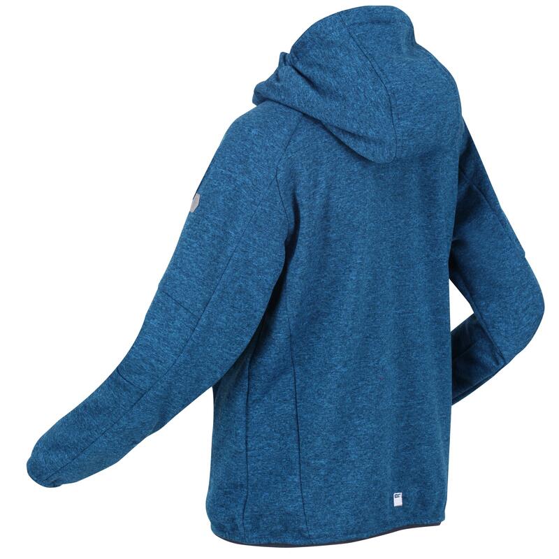 Maxwell Marl Soft Shell Jas voor kinderen/Kinderen (Keizerlijk Blauw)