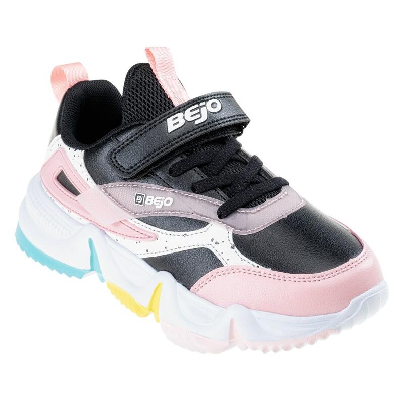 Meisjes Baggin Trainers (Zwart/roze)