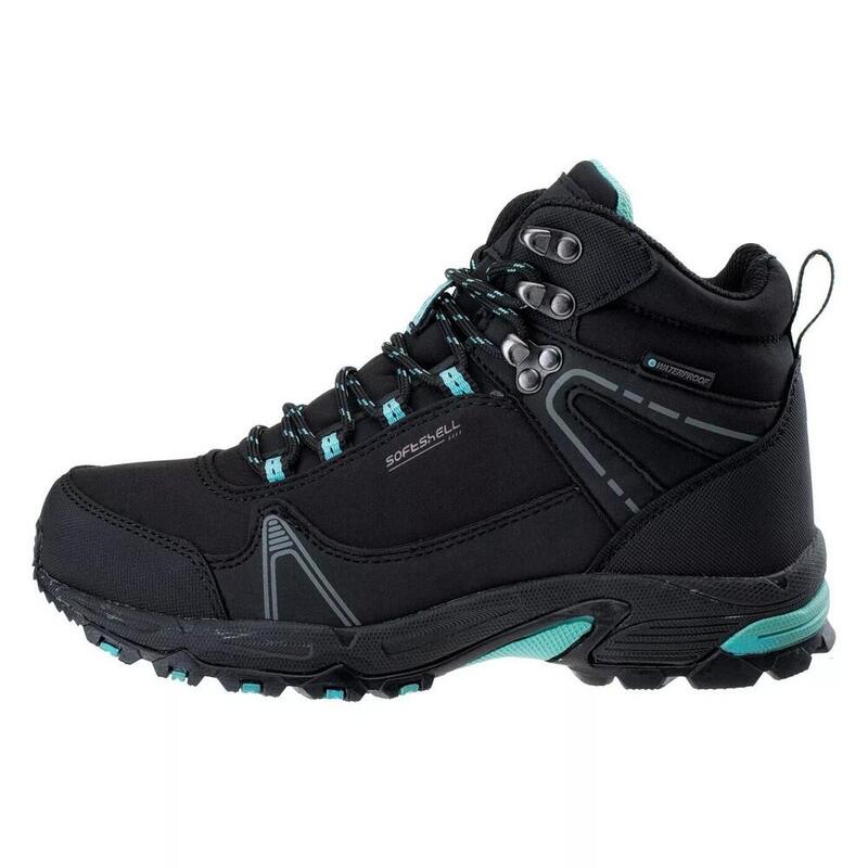 Scarpe Da Trekking Impermeabile Donna Hi-Tec Hapiter Nero Turchese