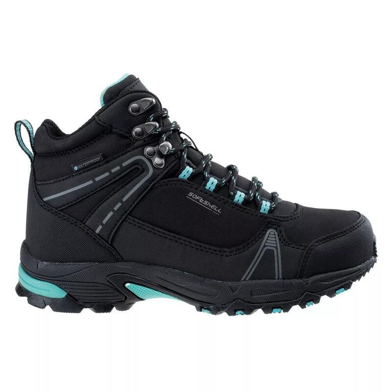 Chaussures de randonnée HAPITER Femme (Noir / Turquoise vif)