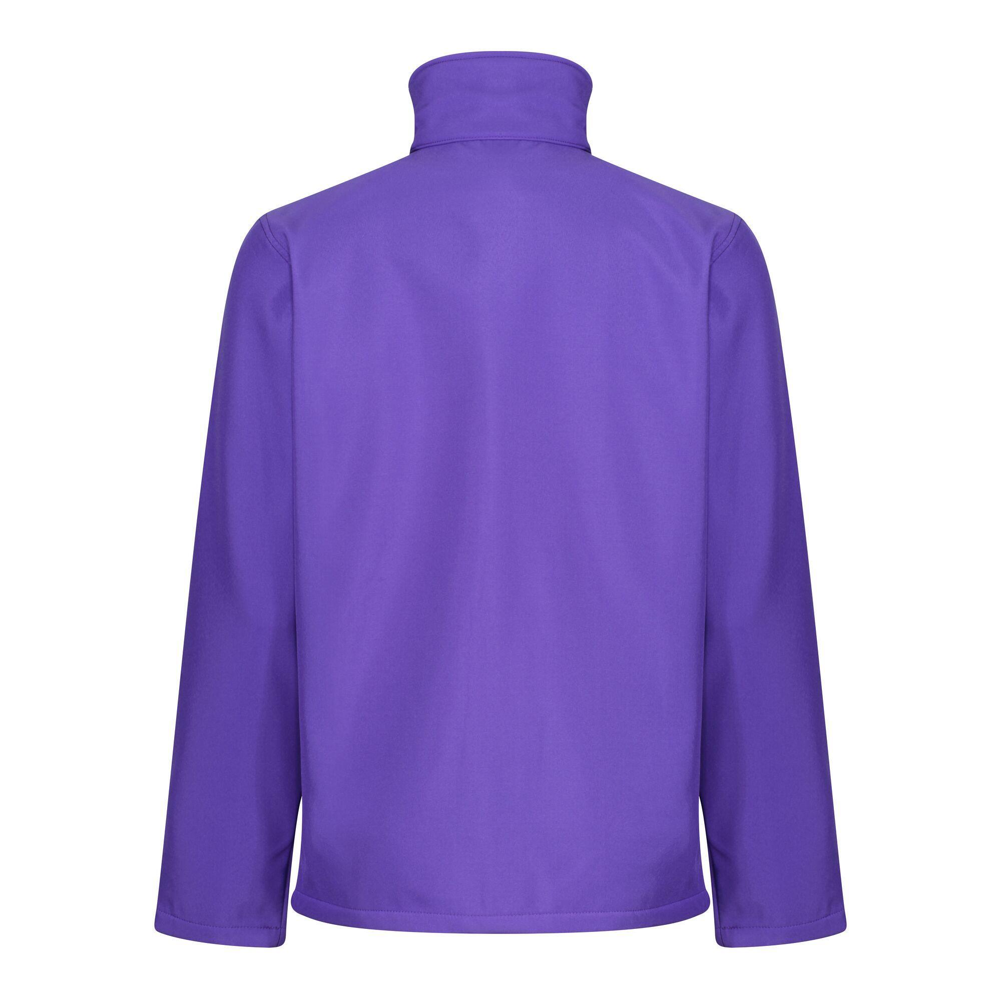Standout Giacca Stampabile Soft Shell Uomo Regatta Ablaze Viola Nero 2/5