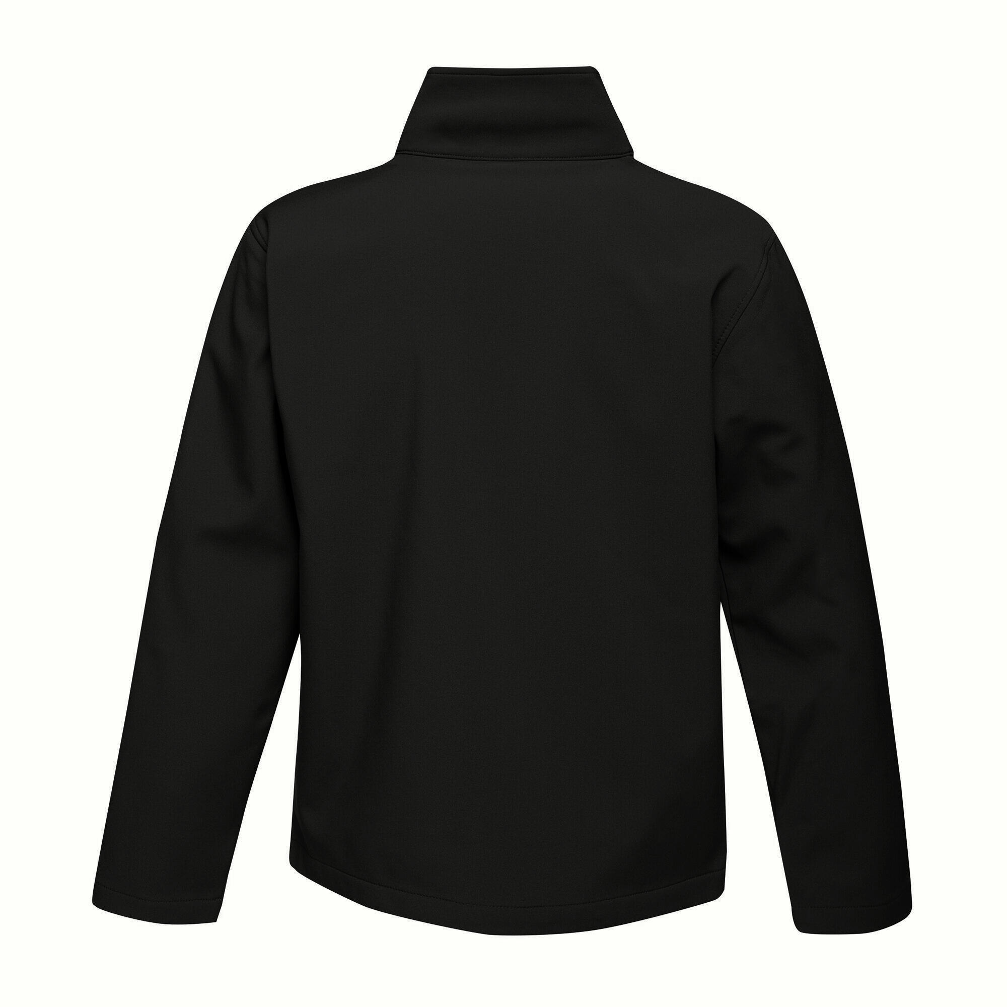 Standout Mens Ablaze Printable Softshell Jacket (Black) 2/4