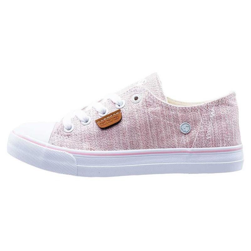 Scarpe Casual Ragazze Iguana Ticini Rosa Bianco