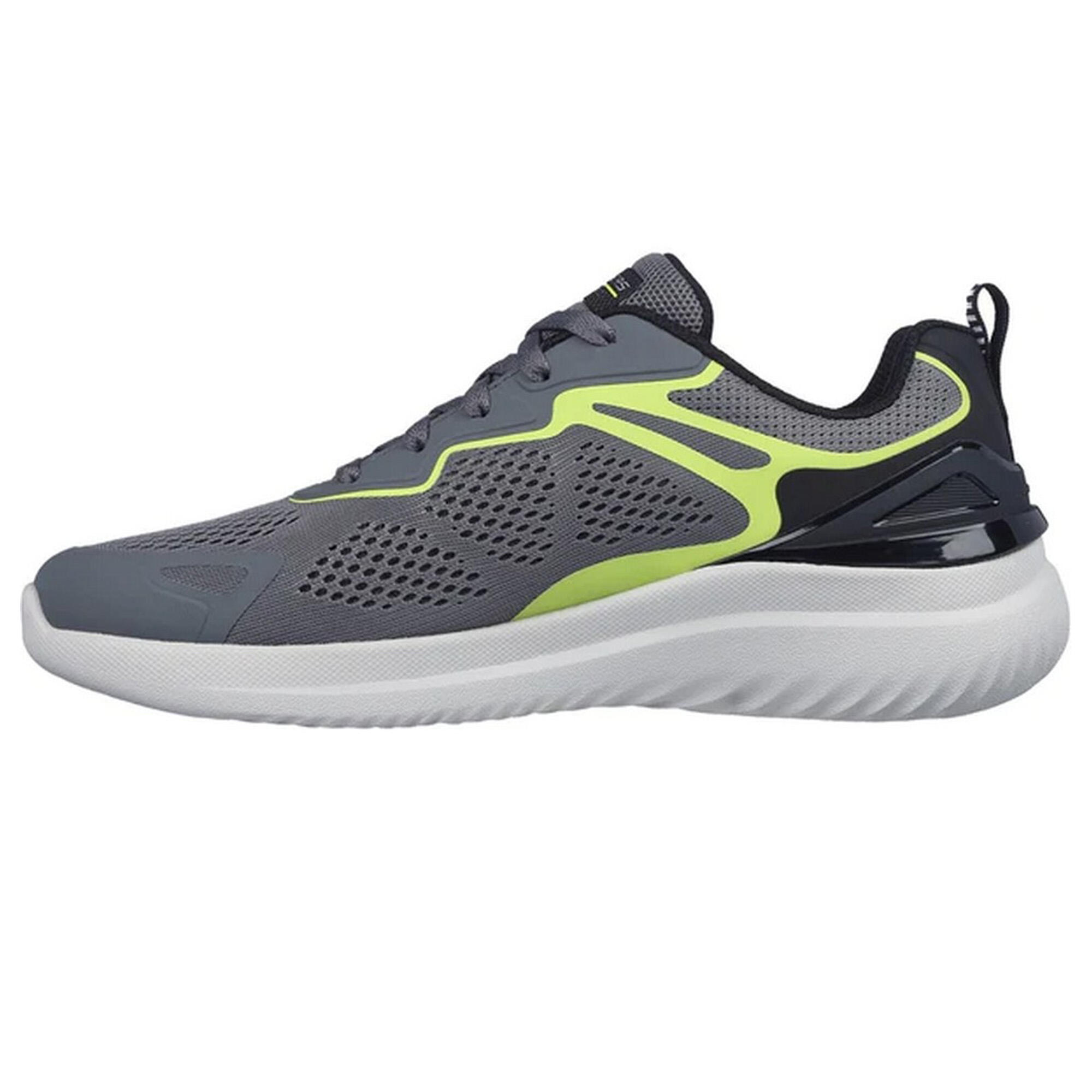 Mens Bounder 2.0 Andal Trainers (Charcoal/Lime) 2/5