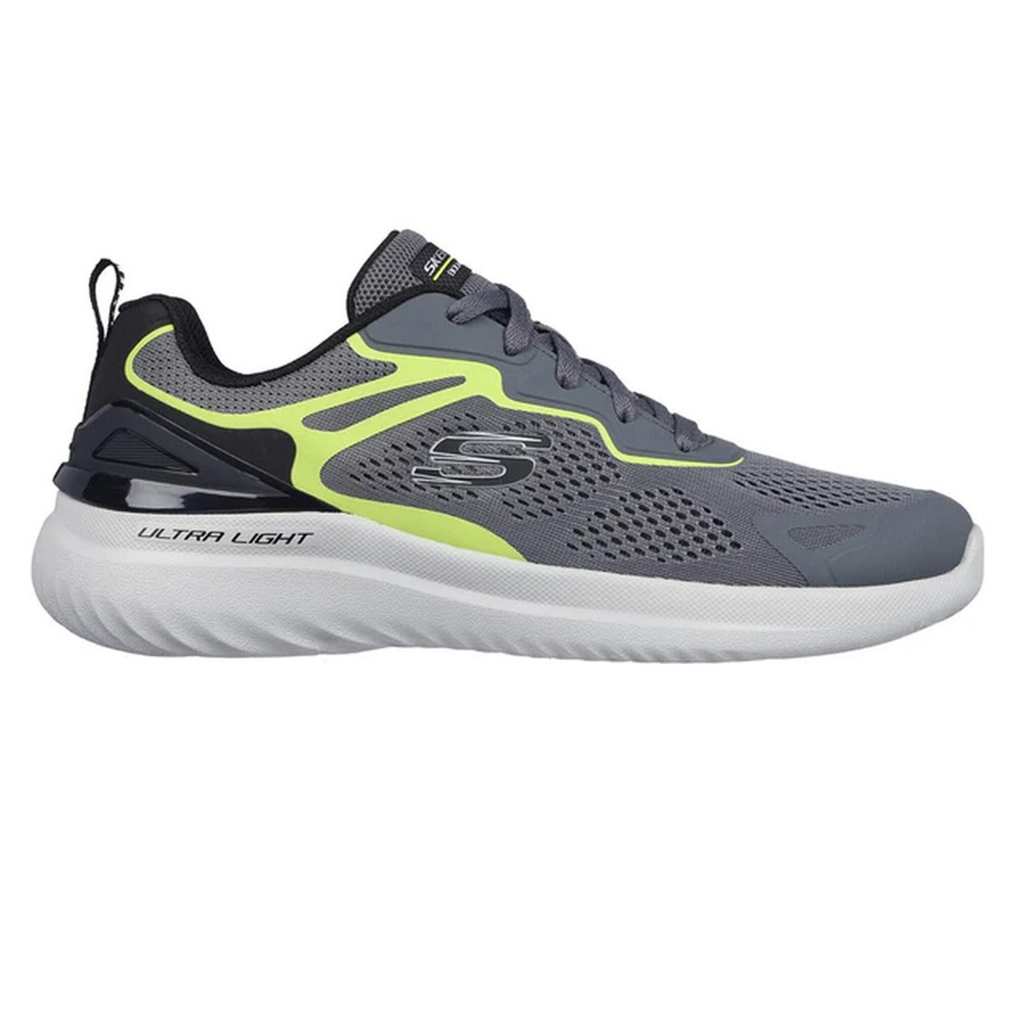 Mens Bounder 2.0 Andal Trainers (Charcoal/Lime) 3/5