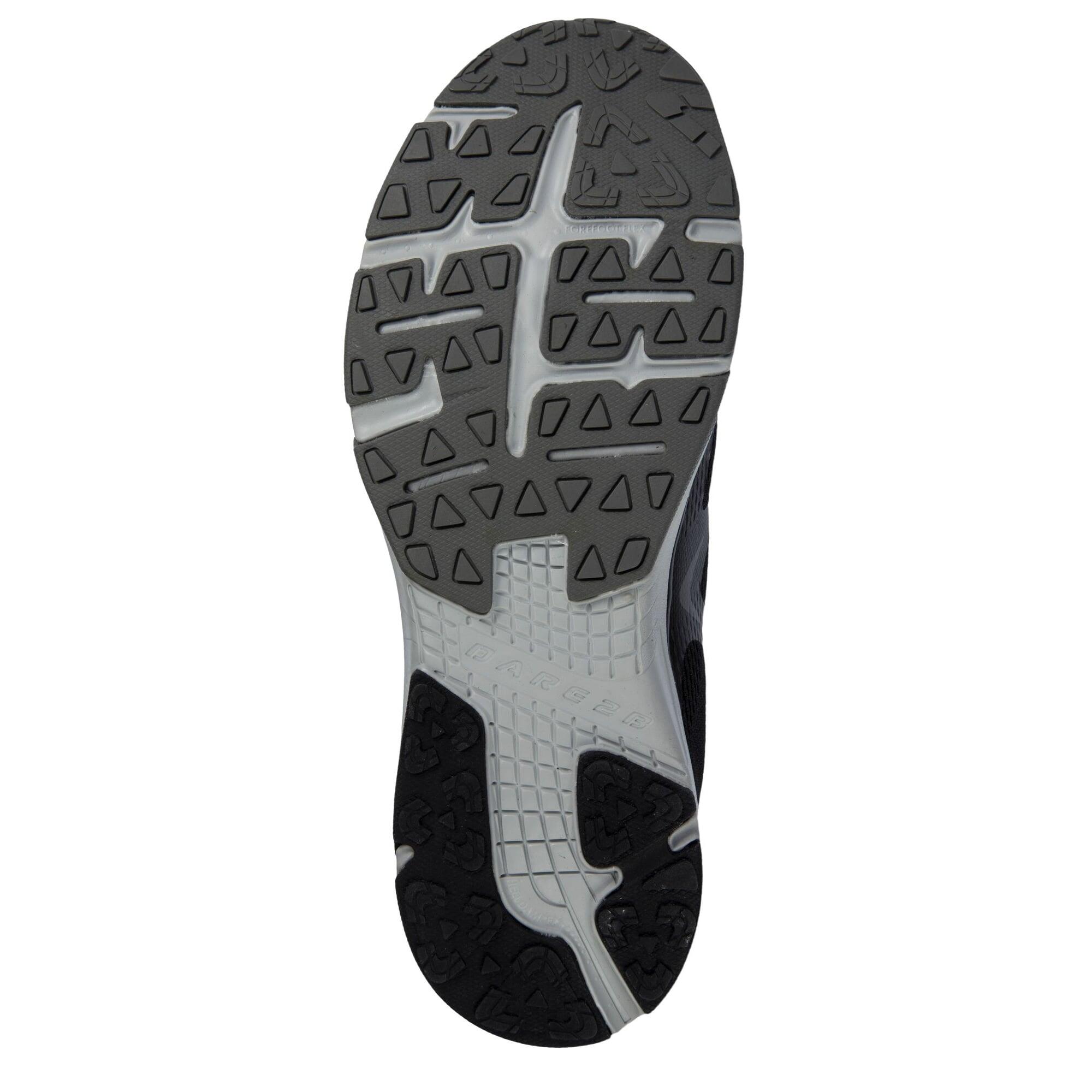 Mens Altare Breathable Training Shoes (Black/Aluminium) 4/5