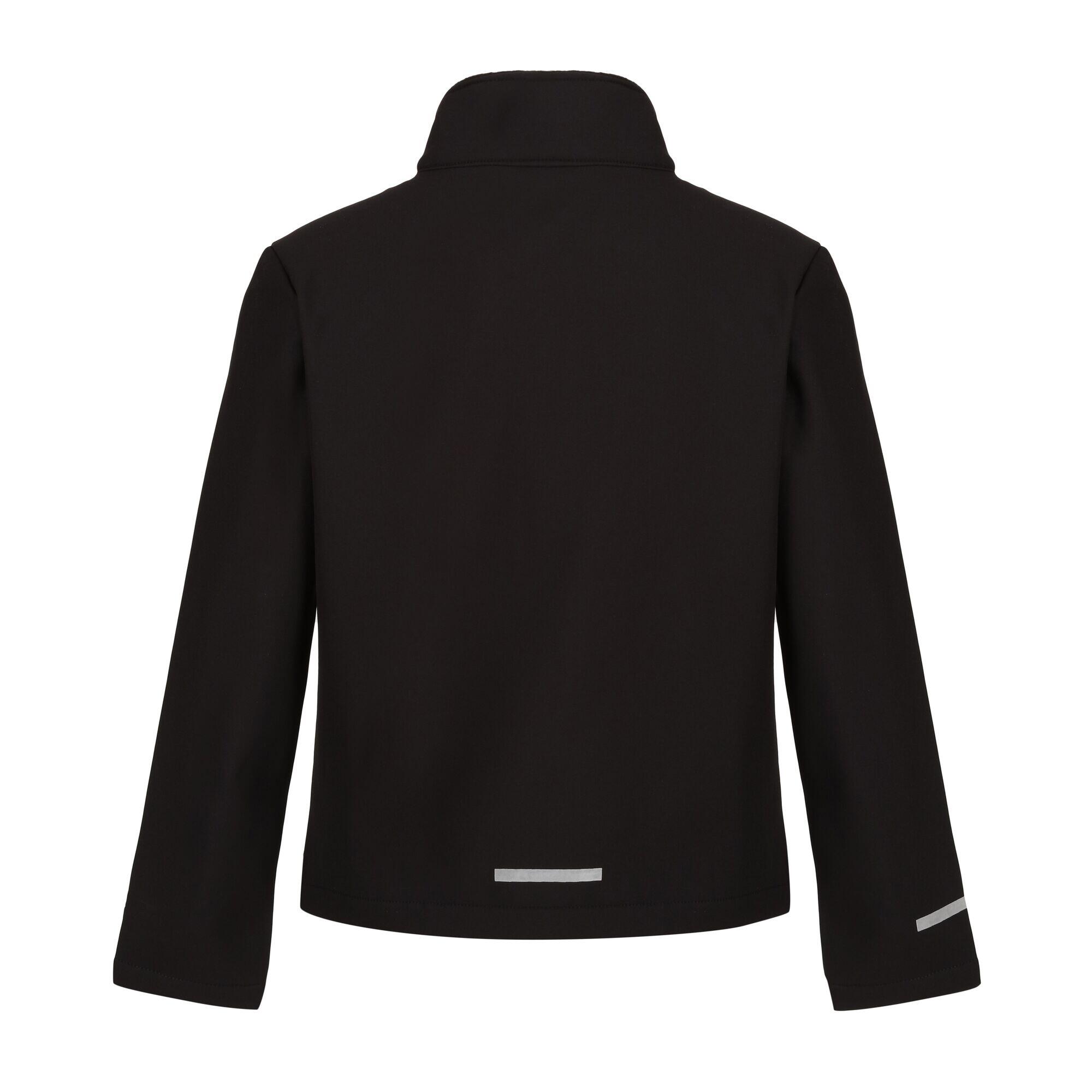 Casaco Soft Shell 2 Camadas Criança (Preto) 2/5