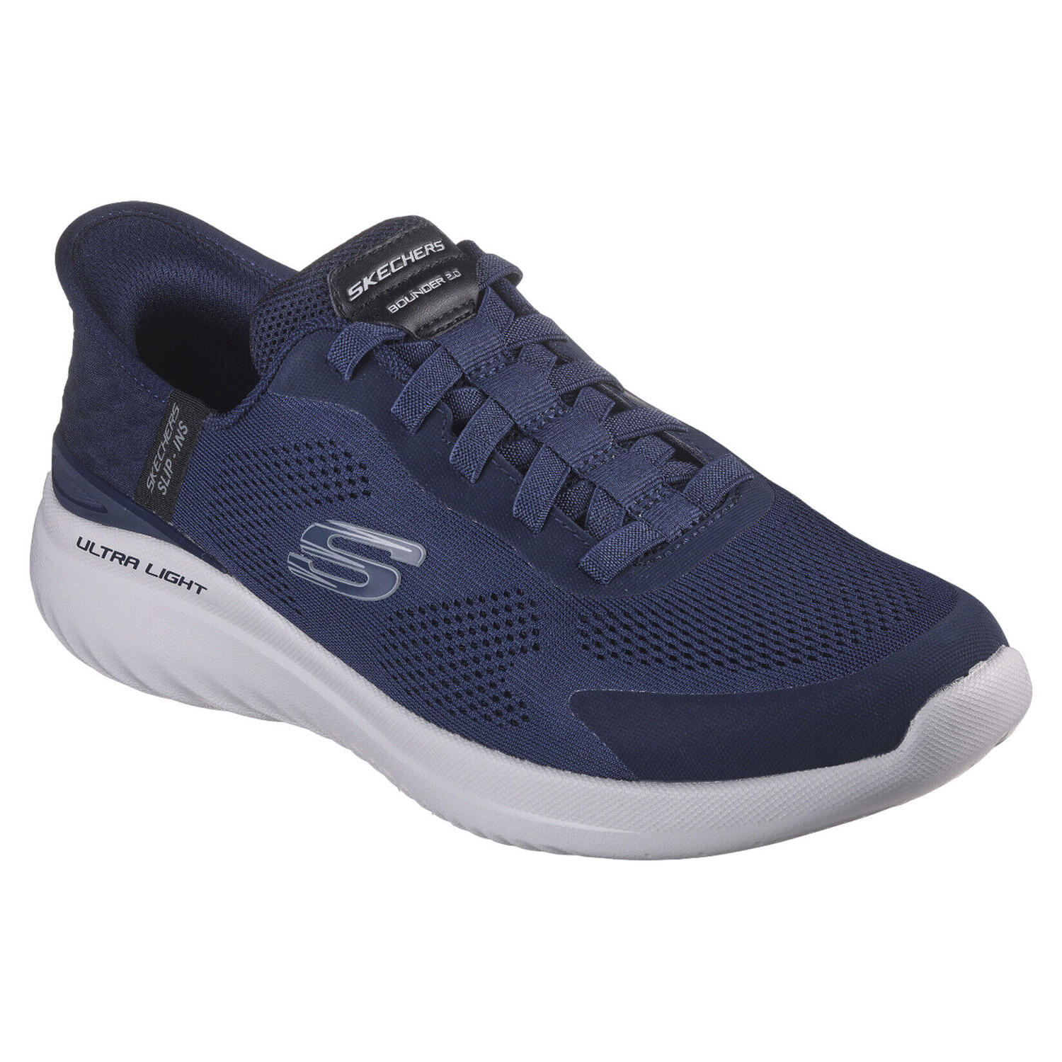SKECHERS Mens Bounder 2.0 Emerged Trainers (Navy)