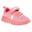 Baskets BIRUTA Enfant (Rose corail vif / Jaune poire)