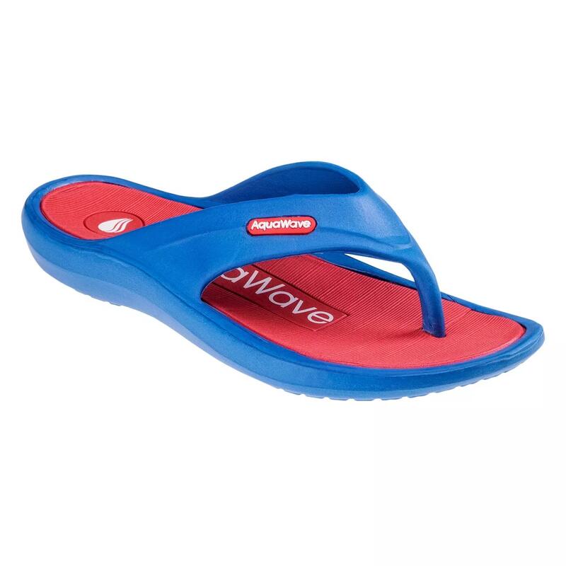 Kinderen/Kinderen Alemos Teenslippers (Blauw/rood)