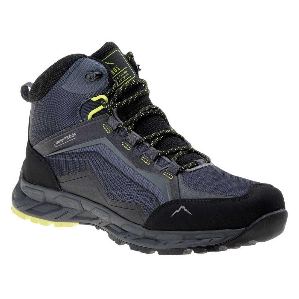 ELBRUS Scarpe Da Trekking Impermeabile Uomo Elbrus Embawa Grigio Scuro Nero Lime
