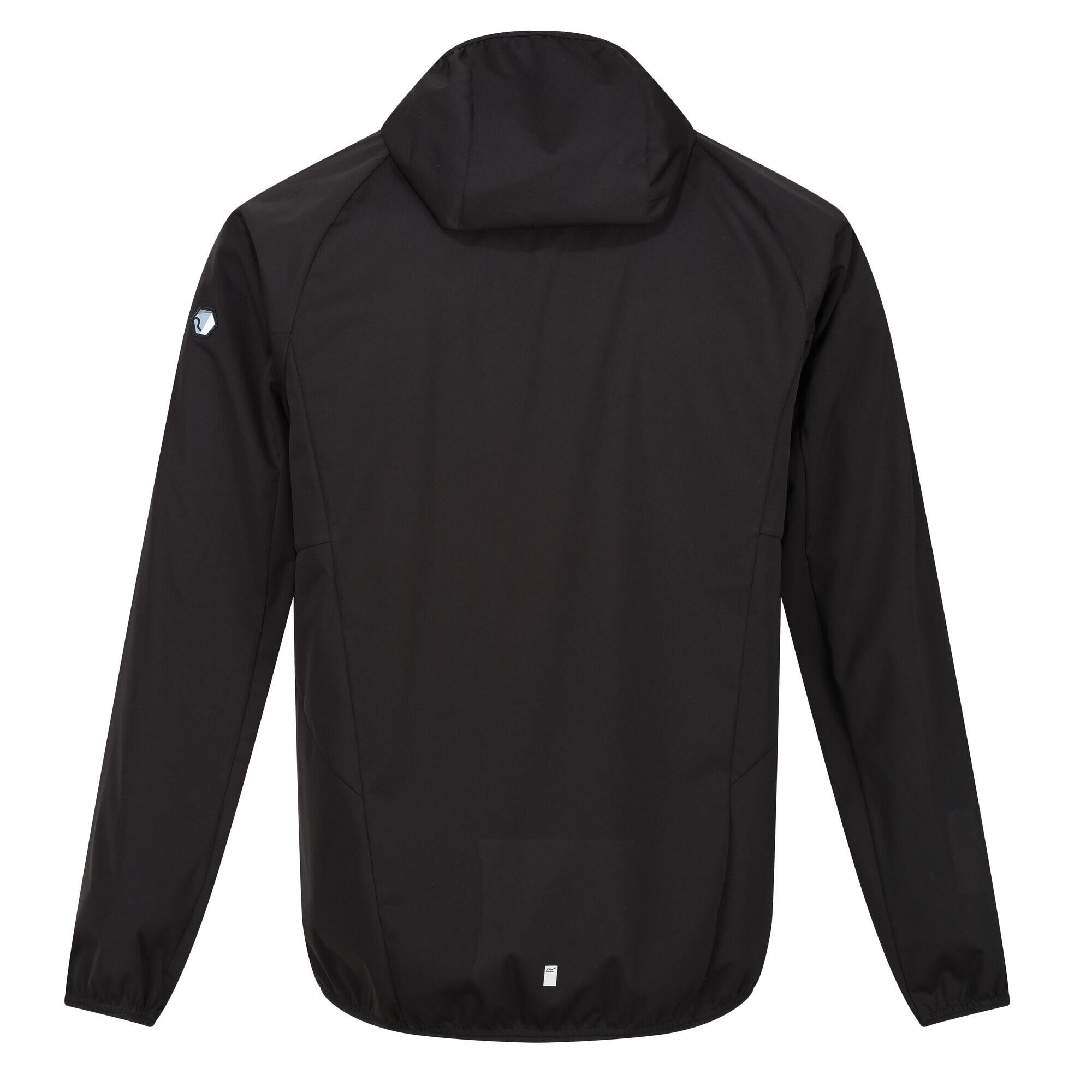 TARVOS Men's softshell jacket (Black)