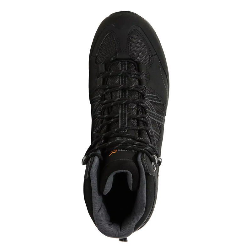 Chaussures montantes de randonnée SAMARIS Homme (Noir/gris foncé)