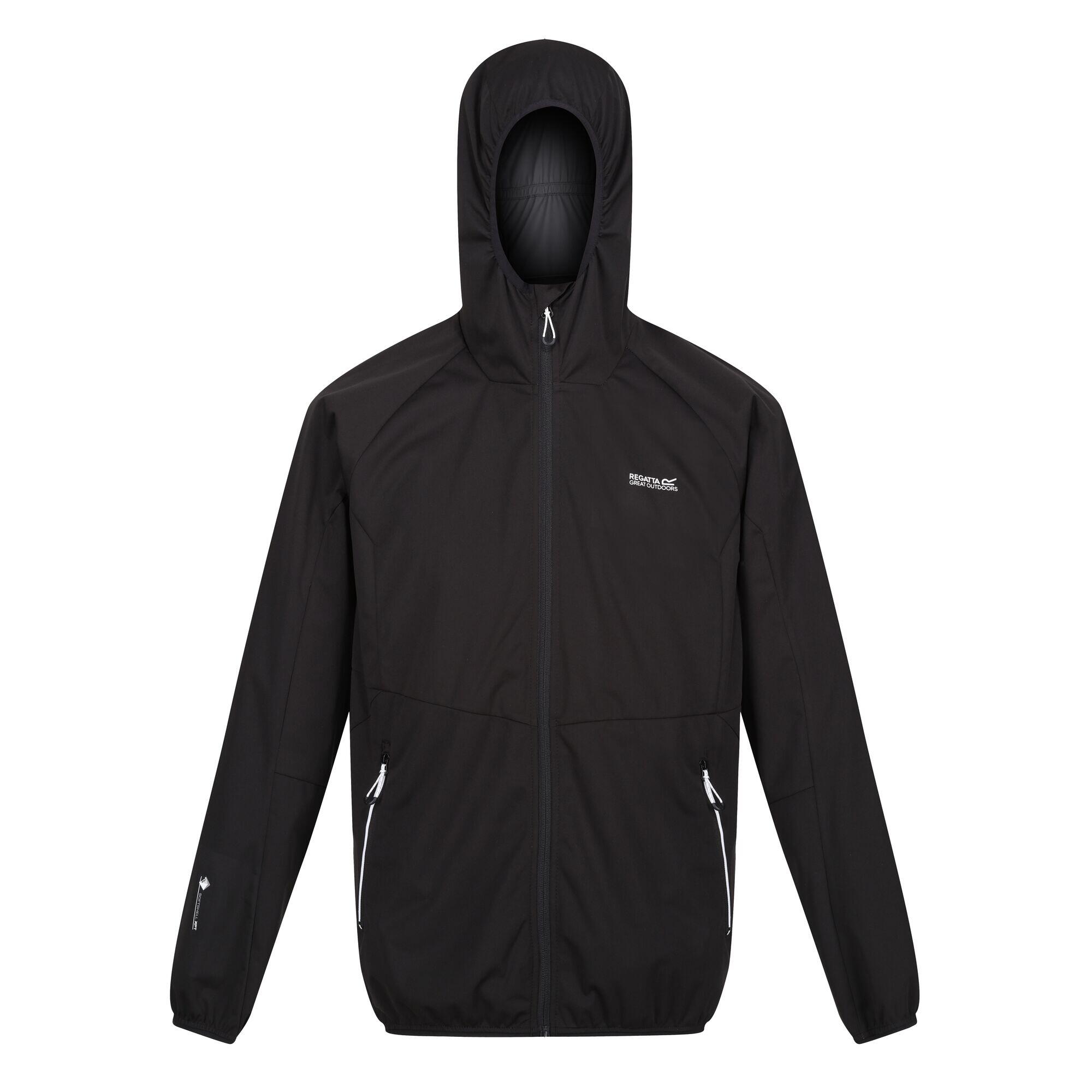 TARVOS Men's softshell jacket (Black)