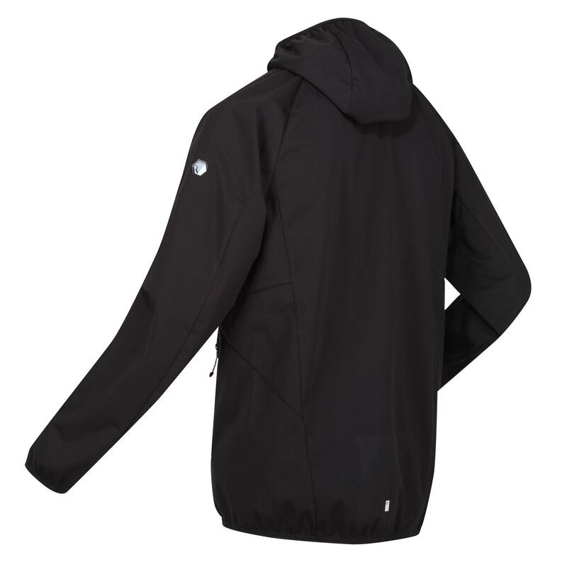 Chaqueta Softshell Tarvos VI para Hombre Negro