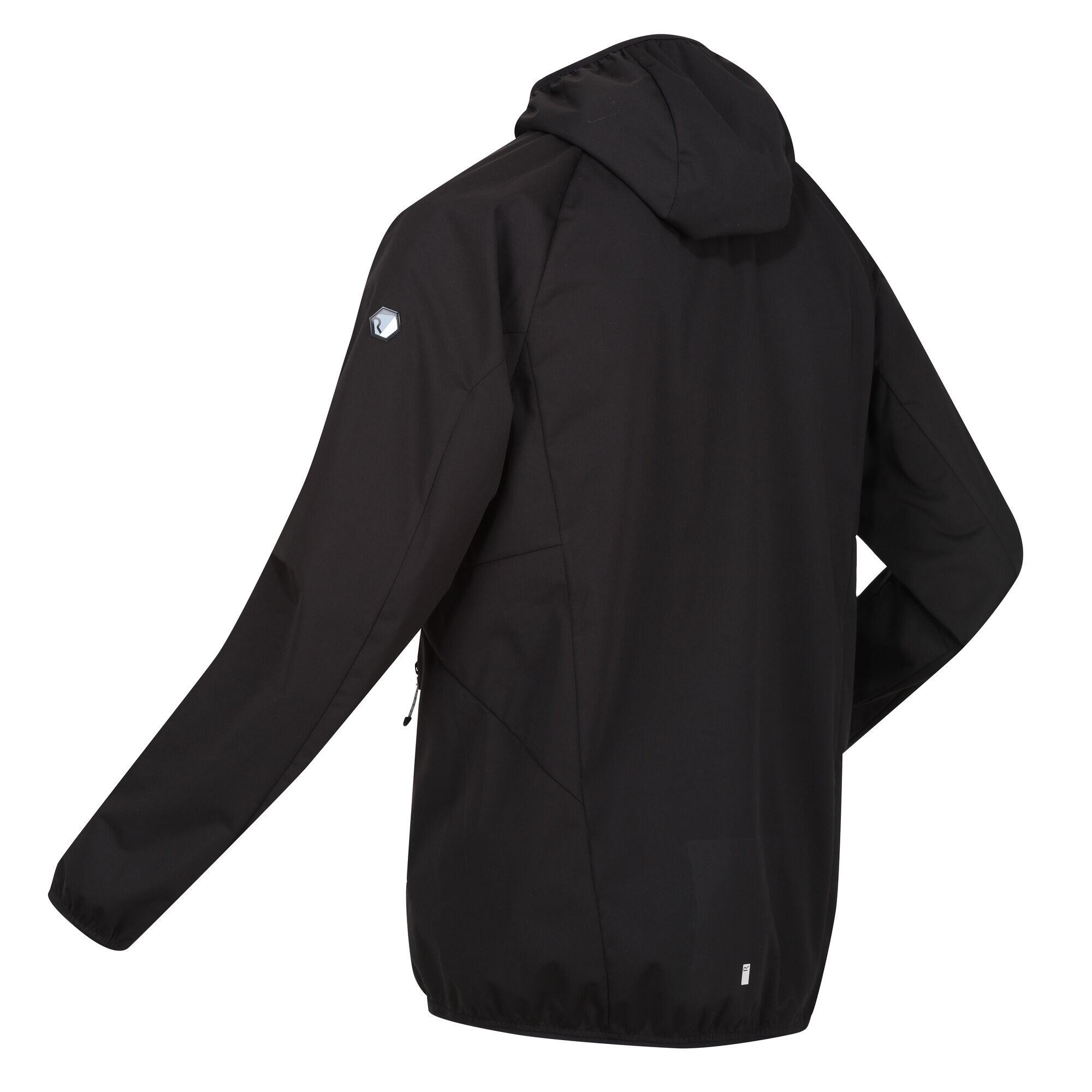 TARVOS Men's softshell jacket (Black)