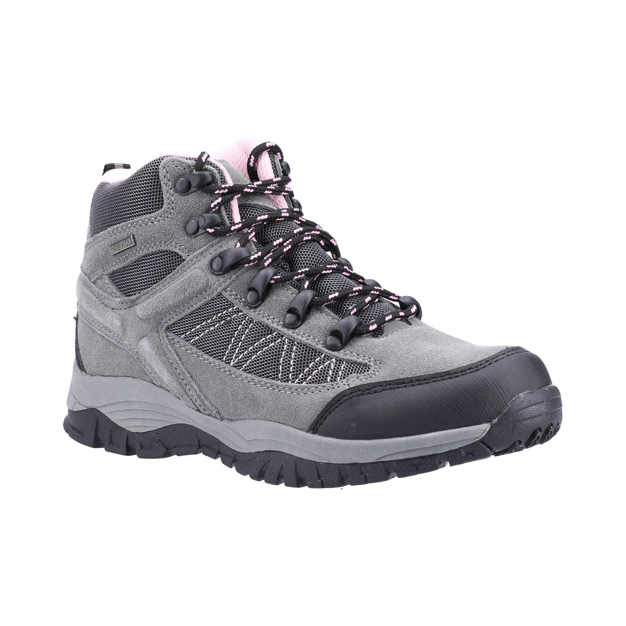 Womens/Ladies Maisemore Suede Hiking Boots (Grey) 4/5