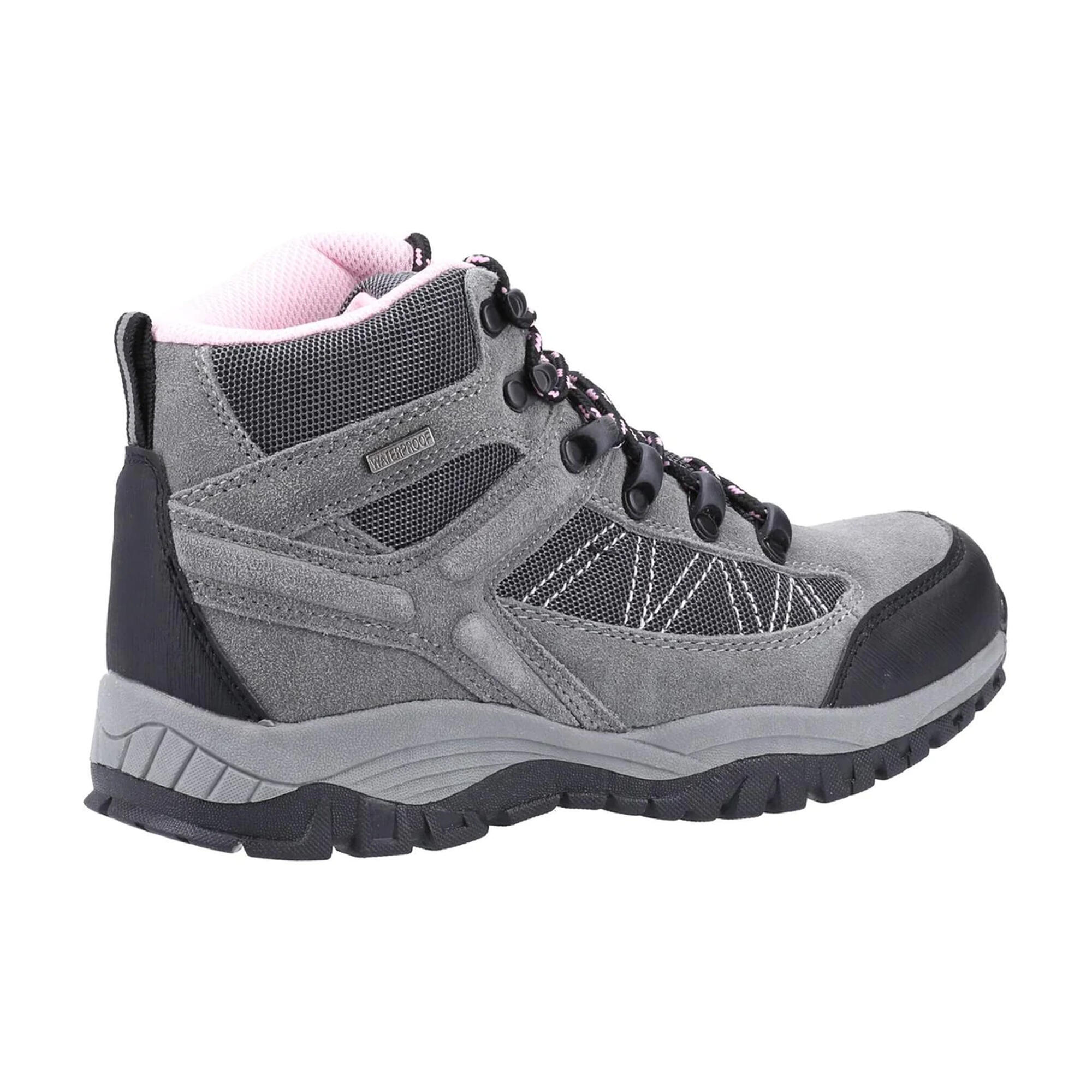Womens/Ladies Maisemore Suede Hiking Boots (Grey) 2/5