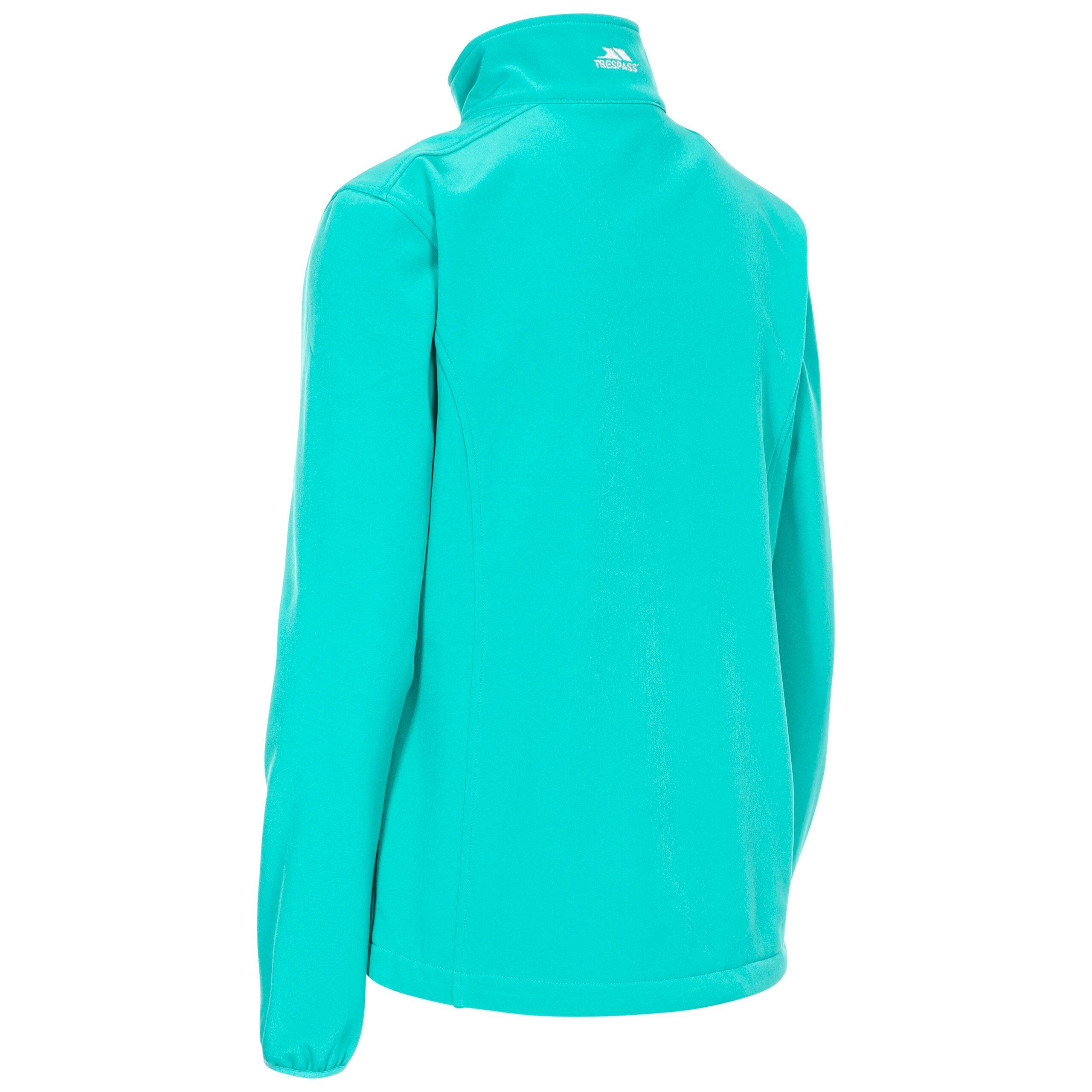 Softshelljacke Meena Damen Helltürkis 2/4