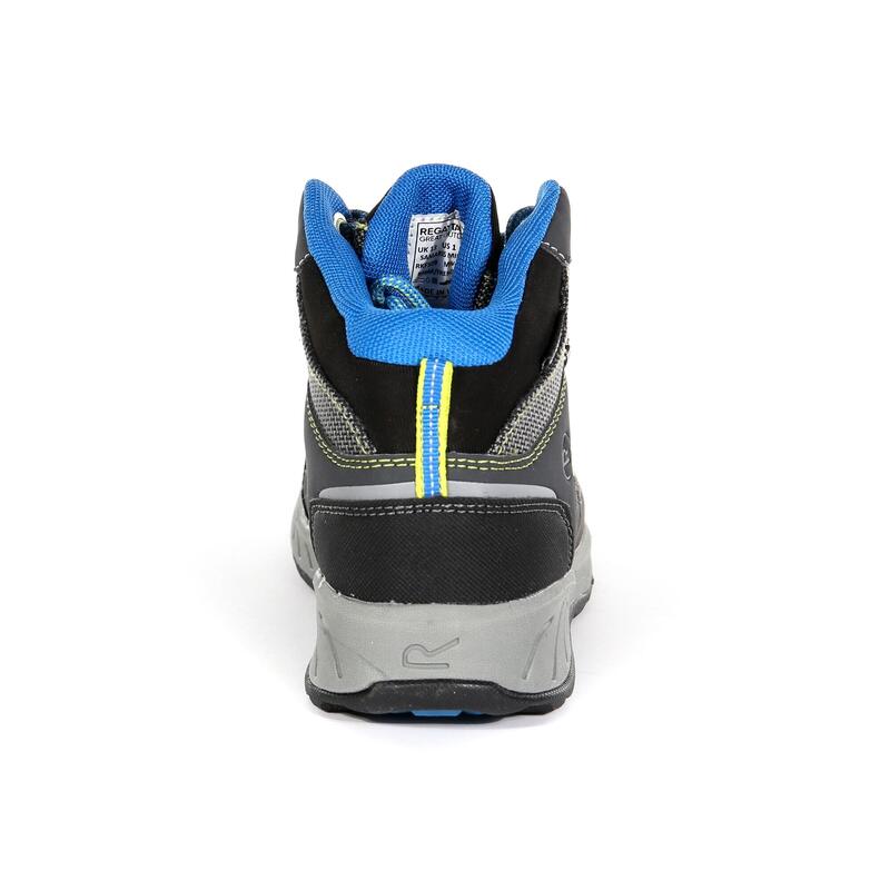 Chaussures montantes de randonnée SAMARIS Unisexe (Gris/bleu clair)