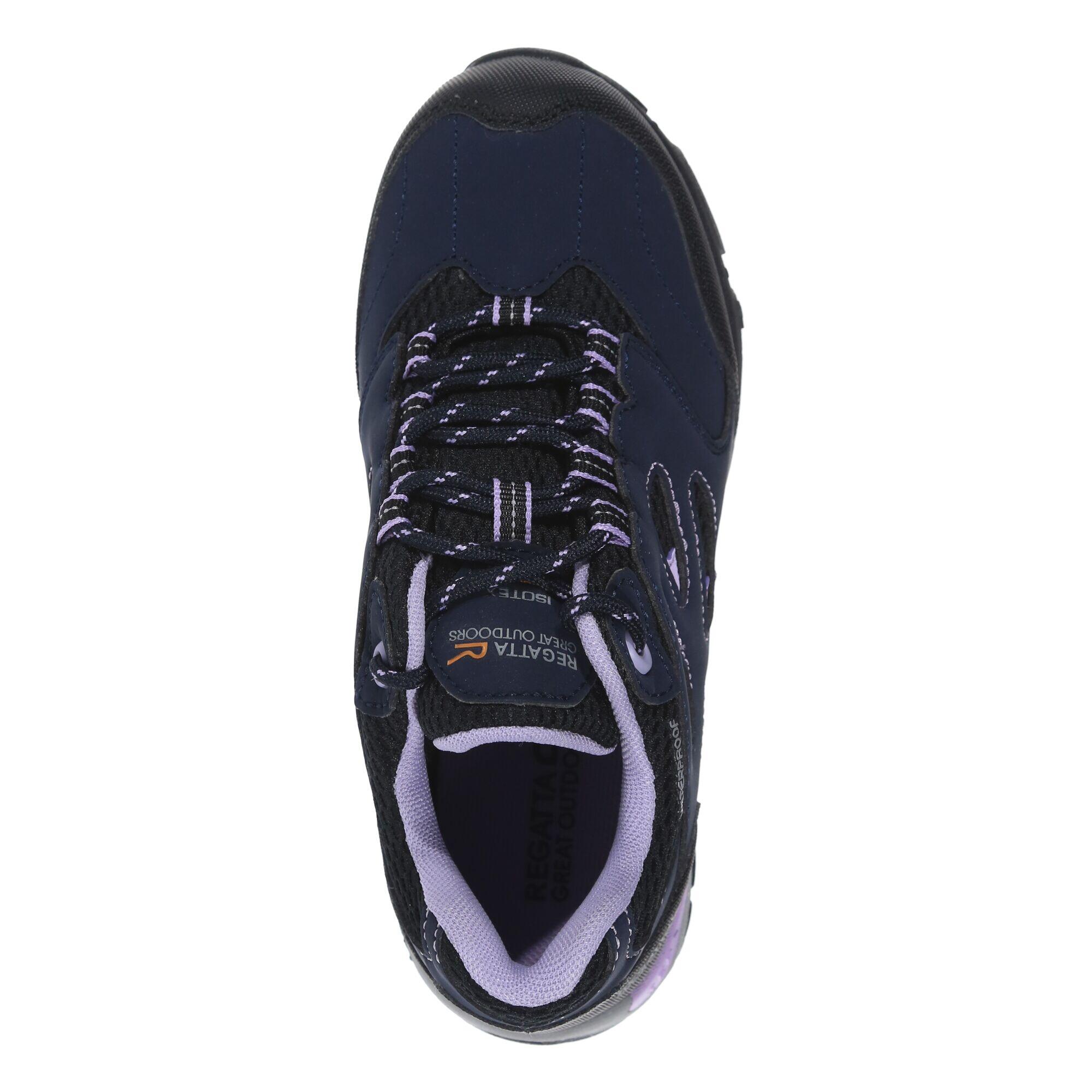 HOLCOMBE Scarpe da trekking unisex (blu navy/lilla)