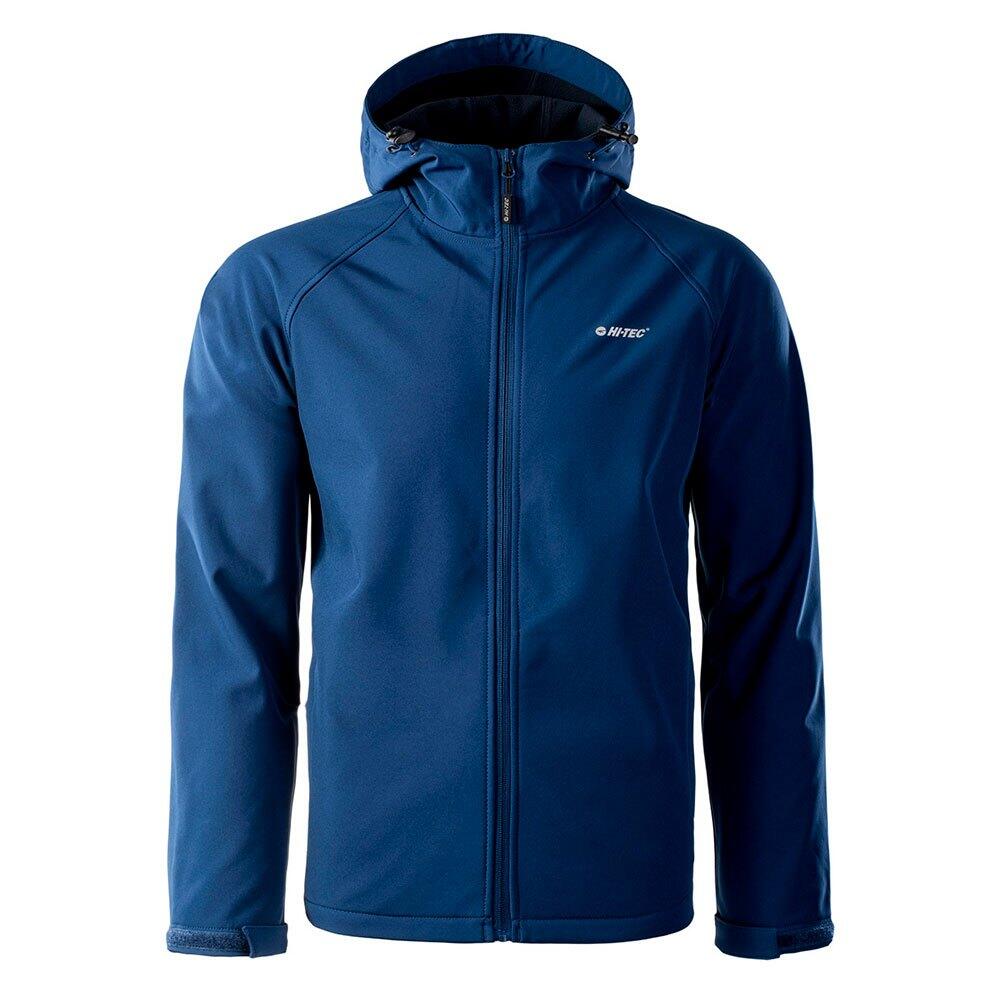 HI-TEC Heren Neti Soft Shell Jas (Landgoed Blauw)