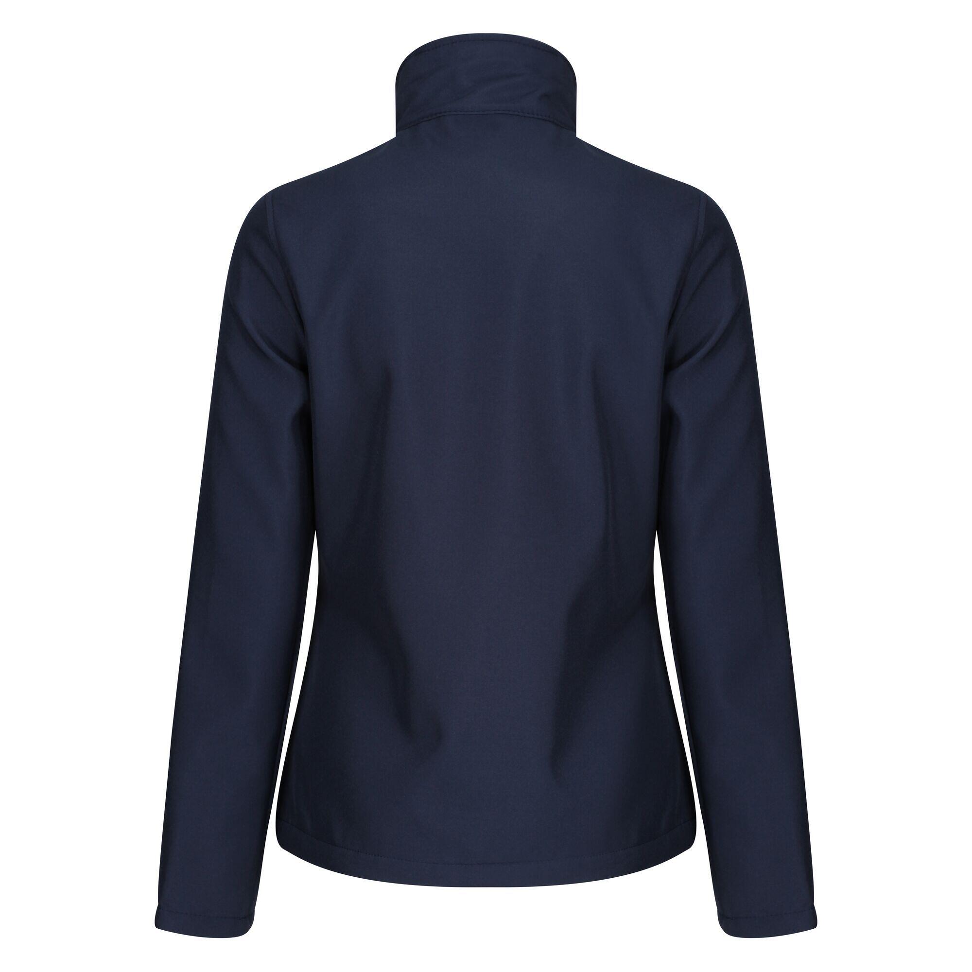 Standout Womens/Ladies Ablaze Printable Soft Shell Jacket (Navy/French Blue) 3/5