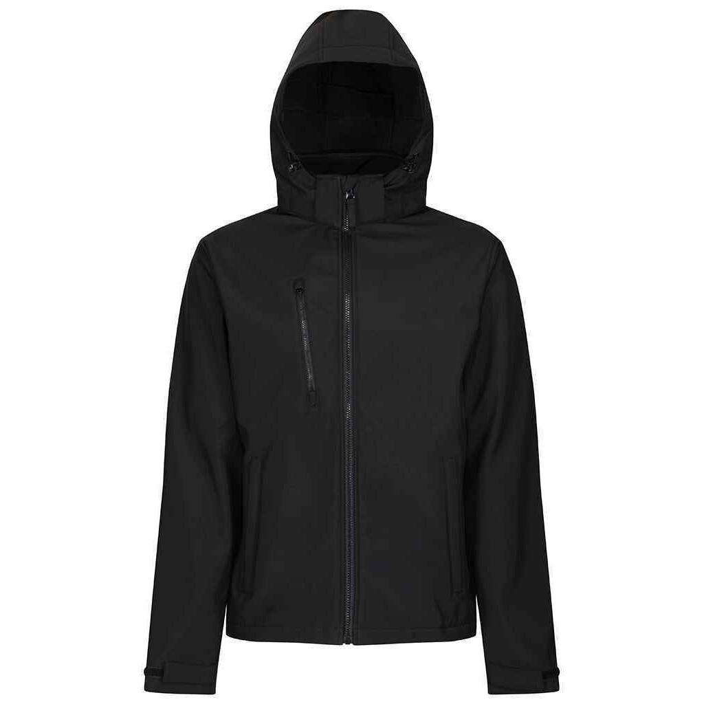 REGATTA Mens Venturer Three Layer Soft Shell Jacket (Black)