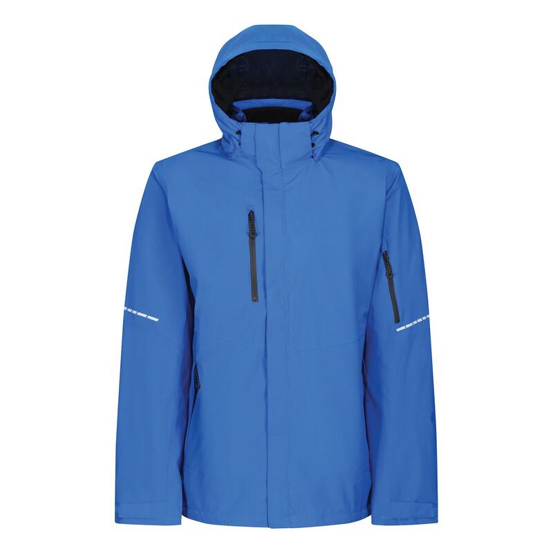 Chaqueta XPro Exosphere II de Softshell para Hombre Azul Oxford, Negro