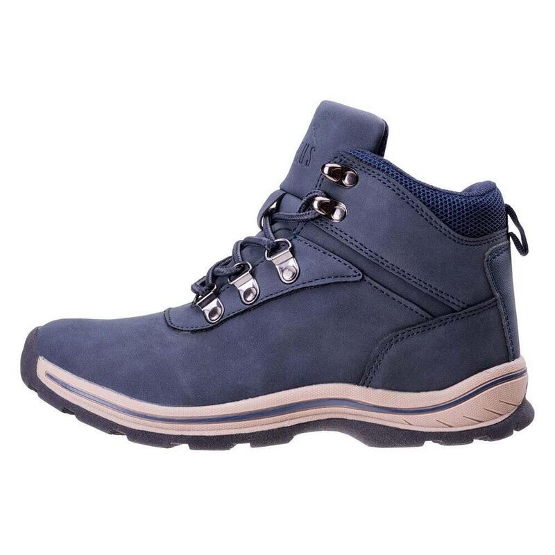 Botas de caminhada Wadi Mid Cut para crianças e jovens Azul Marinho