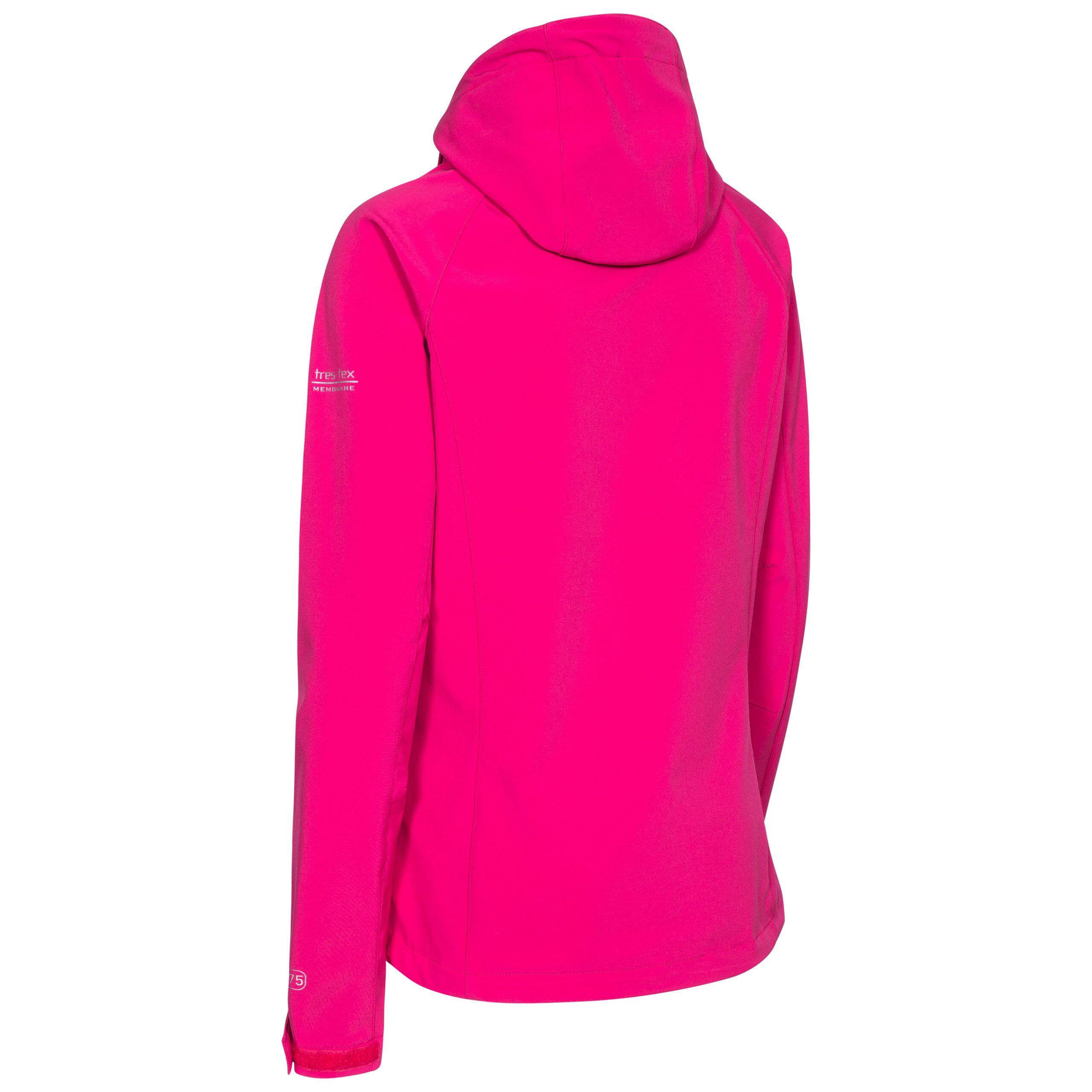 Lorina Giacca Impermeabile Softshell Donna Trespass Fucsia 2/5