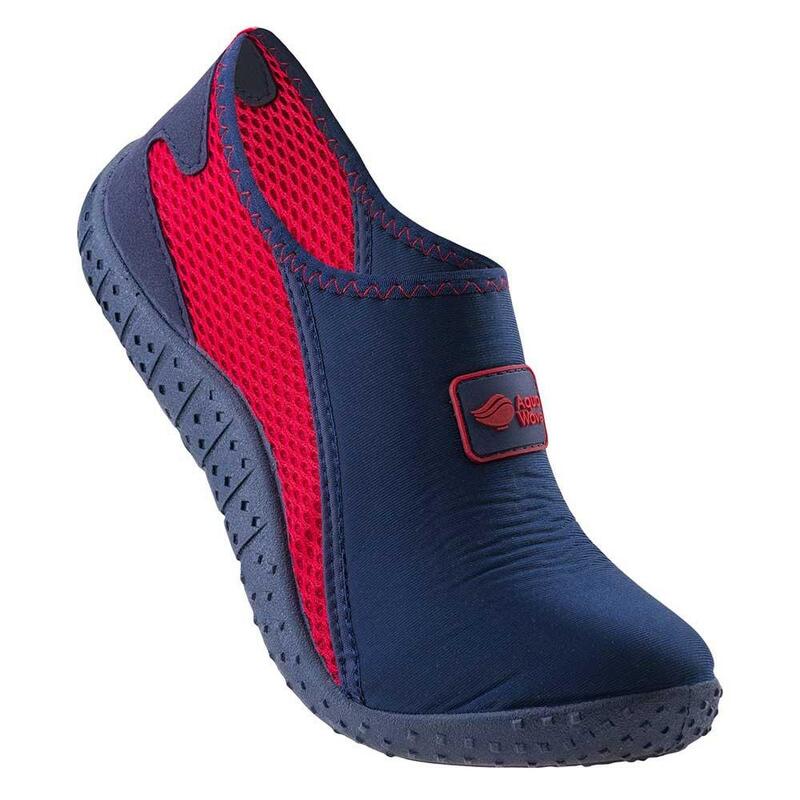 Chaussures aquatiques NAUTIVO Homme (Bleu marine / Rouge)