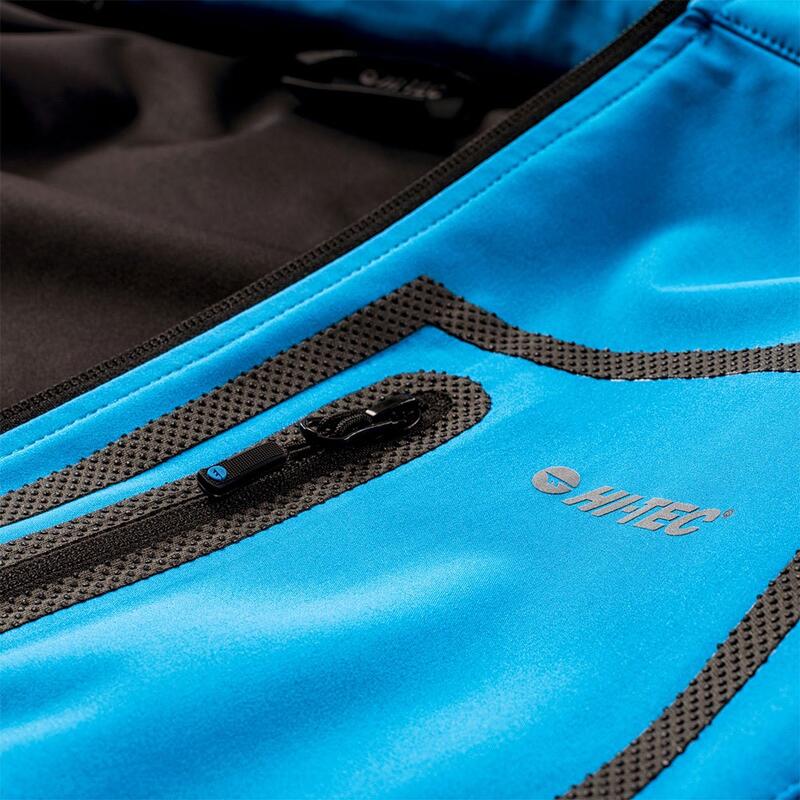 Jacheta Soft Shell Drumeții În Natură Hi-Tec Nils Bărbați